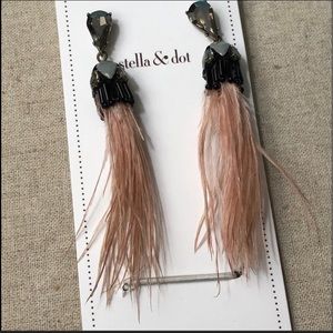 Stella&Dot Pink Verona Earrings.